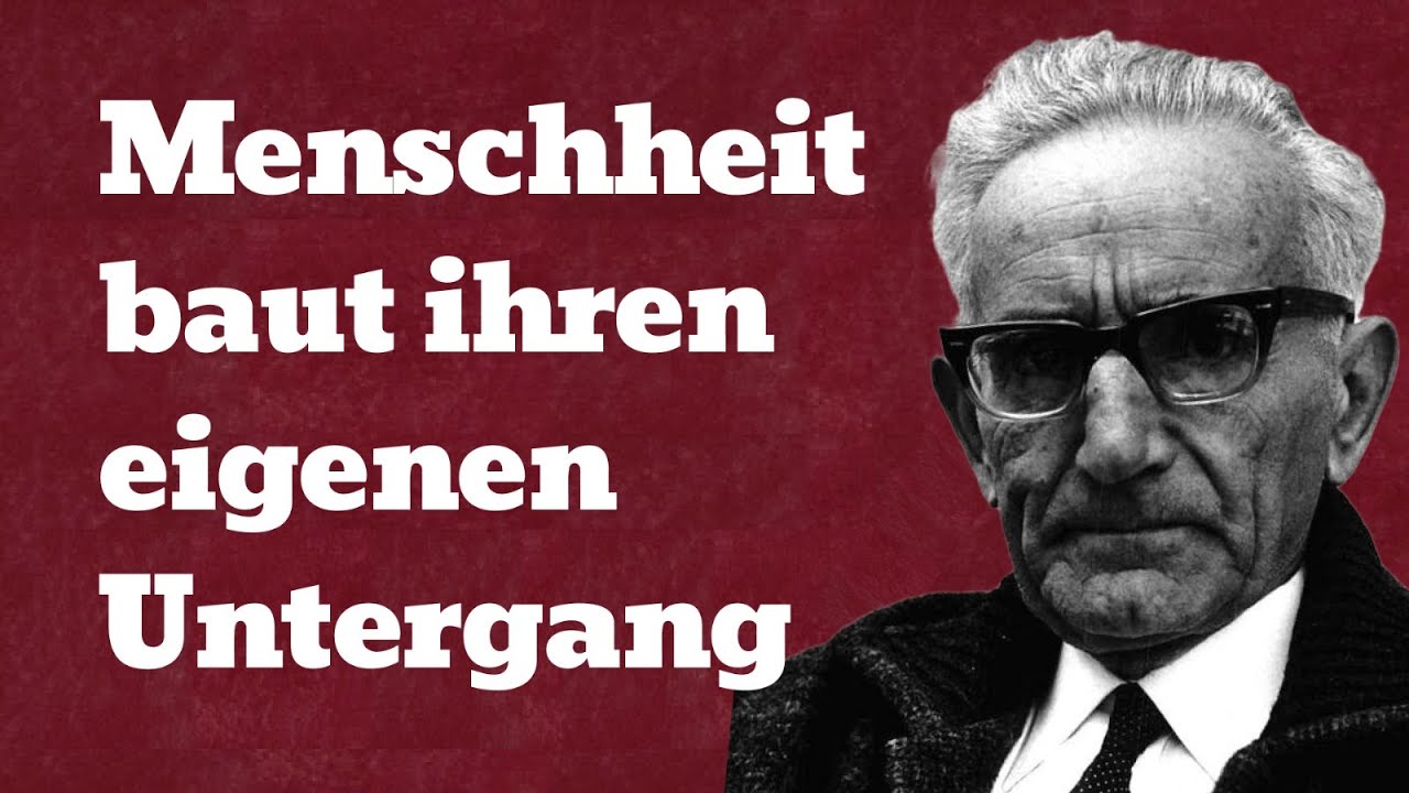 Günther Anders: Zusehen, wie die Welt live untergeht