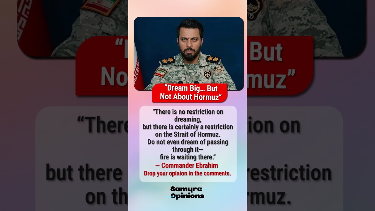Don&rsquo;t Even Dream of Hormuz&rdquo; | Explosive Iran Warning Goes Viral