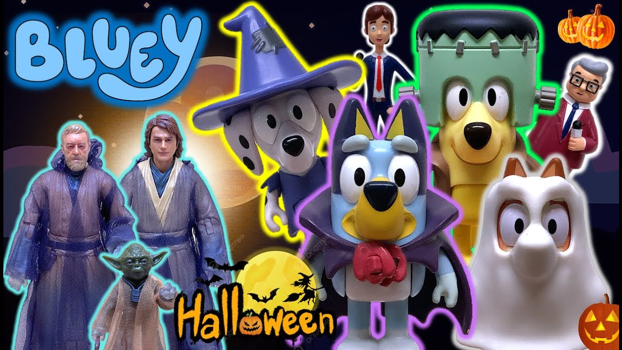 BLUEY en HALLOWEEN - Pack de Disfraces | Especial Octubre - TOY SHOTS (2024)