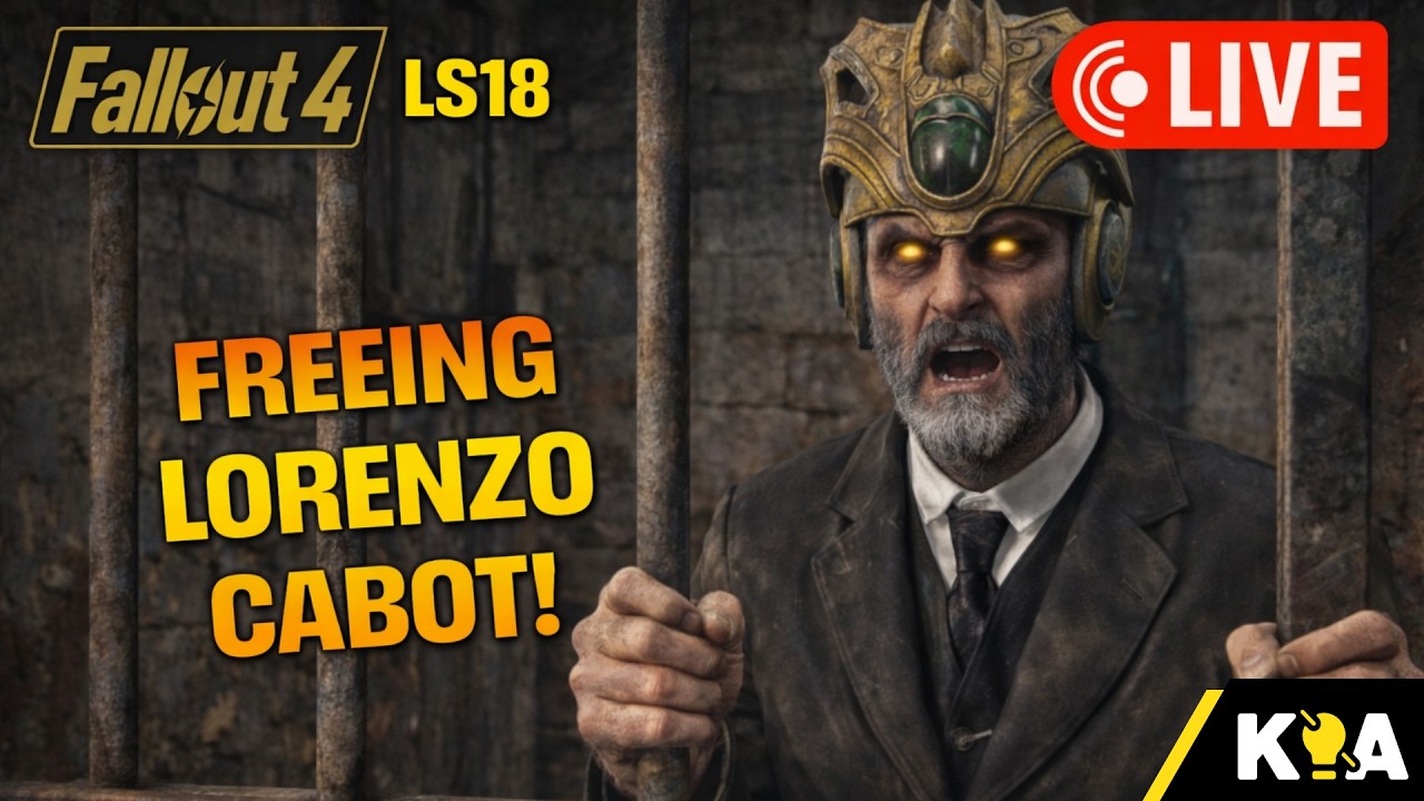 We Released Lorenzo Cabot… Now What?! | Fallout 4 Very Hard Mode LS18