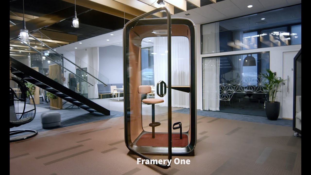 Framery One – A Flexible Soundproof Working Space