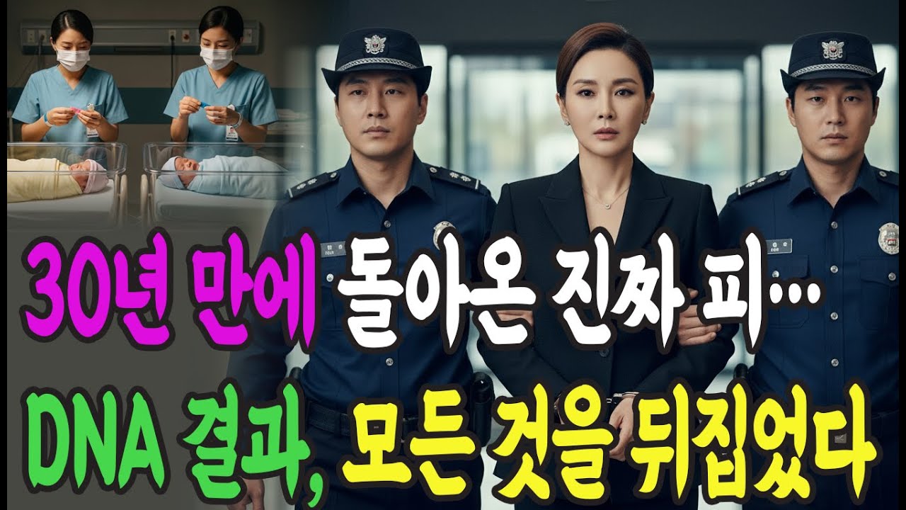 30년 만에 돌아온 진짜 피... DNA 결과, 모든 것을 뒤집었다ㅣ노후사연ㅣ사이다사연ㅣ오디오북