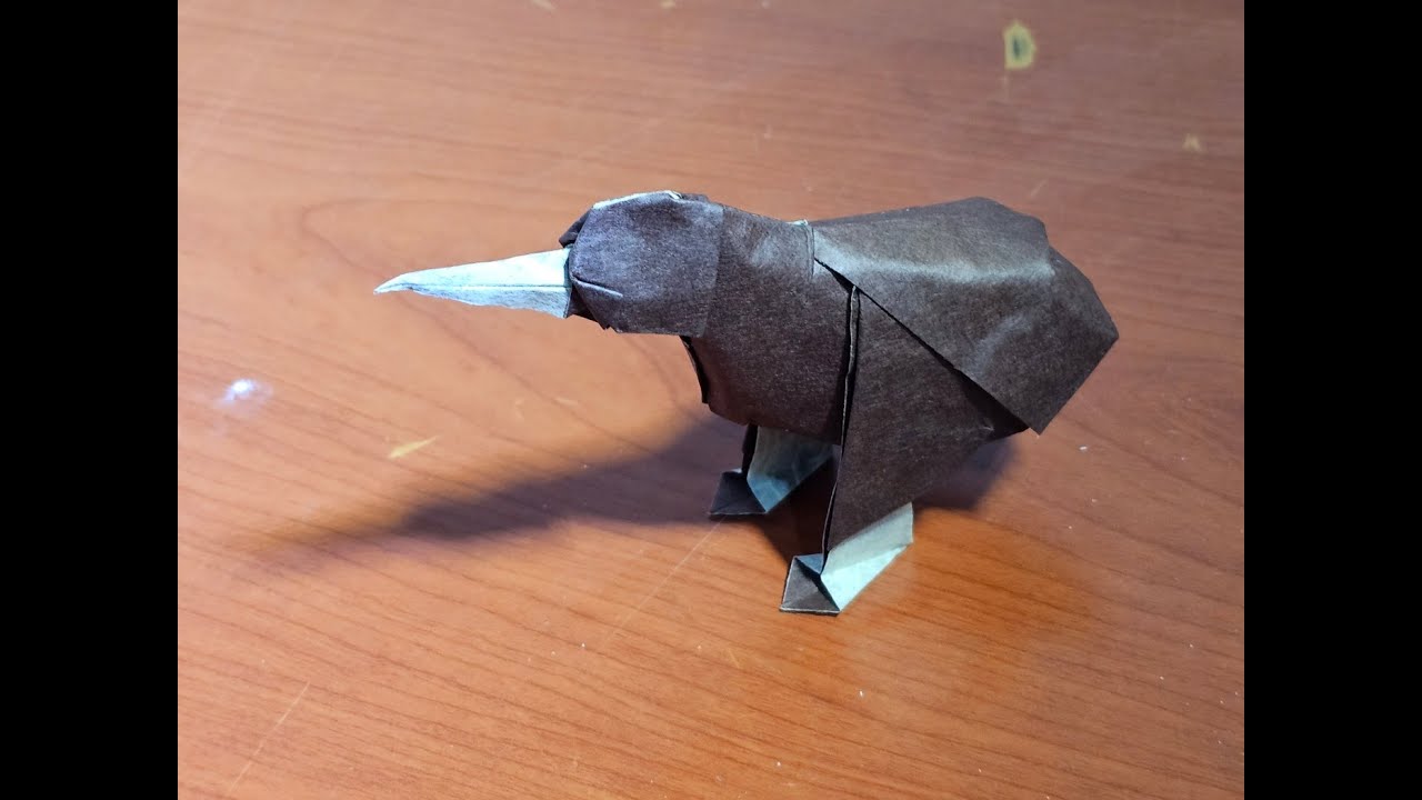 키위새 접기(Kiwi origami)