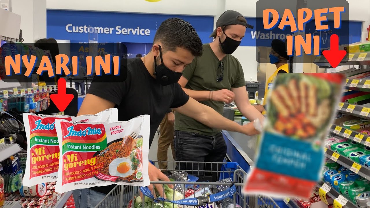KE WALMART NYARI INDOMIE MALAH DAPET HARTA KARUN 😱😍😍