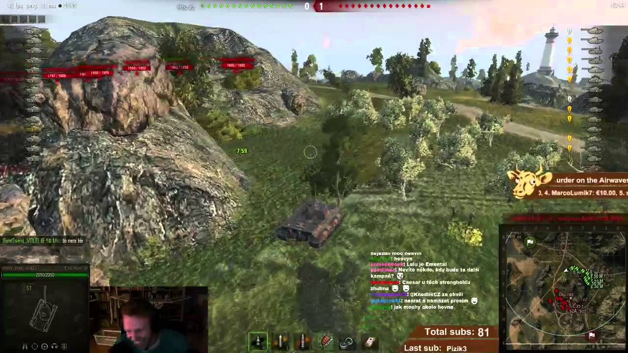 E 50 M Stronghold highlight - taktika kolotoč