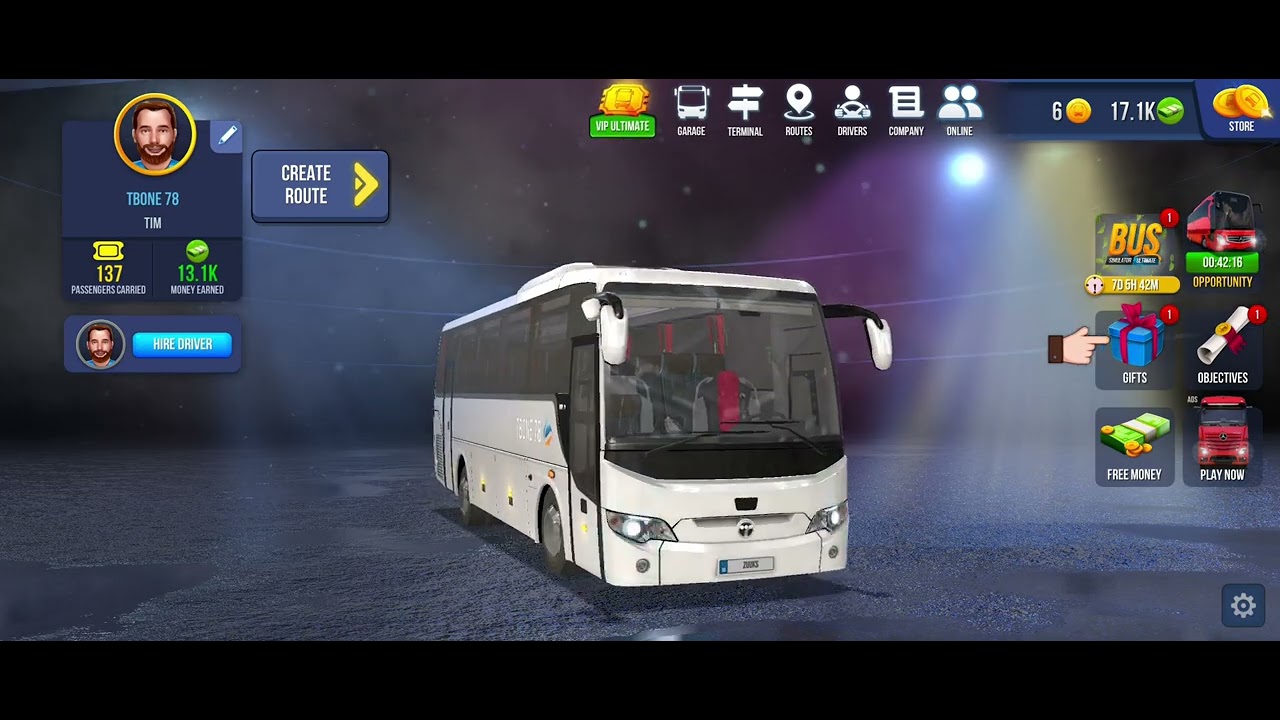 Bus simulator ultimate : I WAS SO TIRED THAT I HIT THE BUS A SEVERAL TIMES