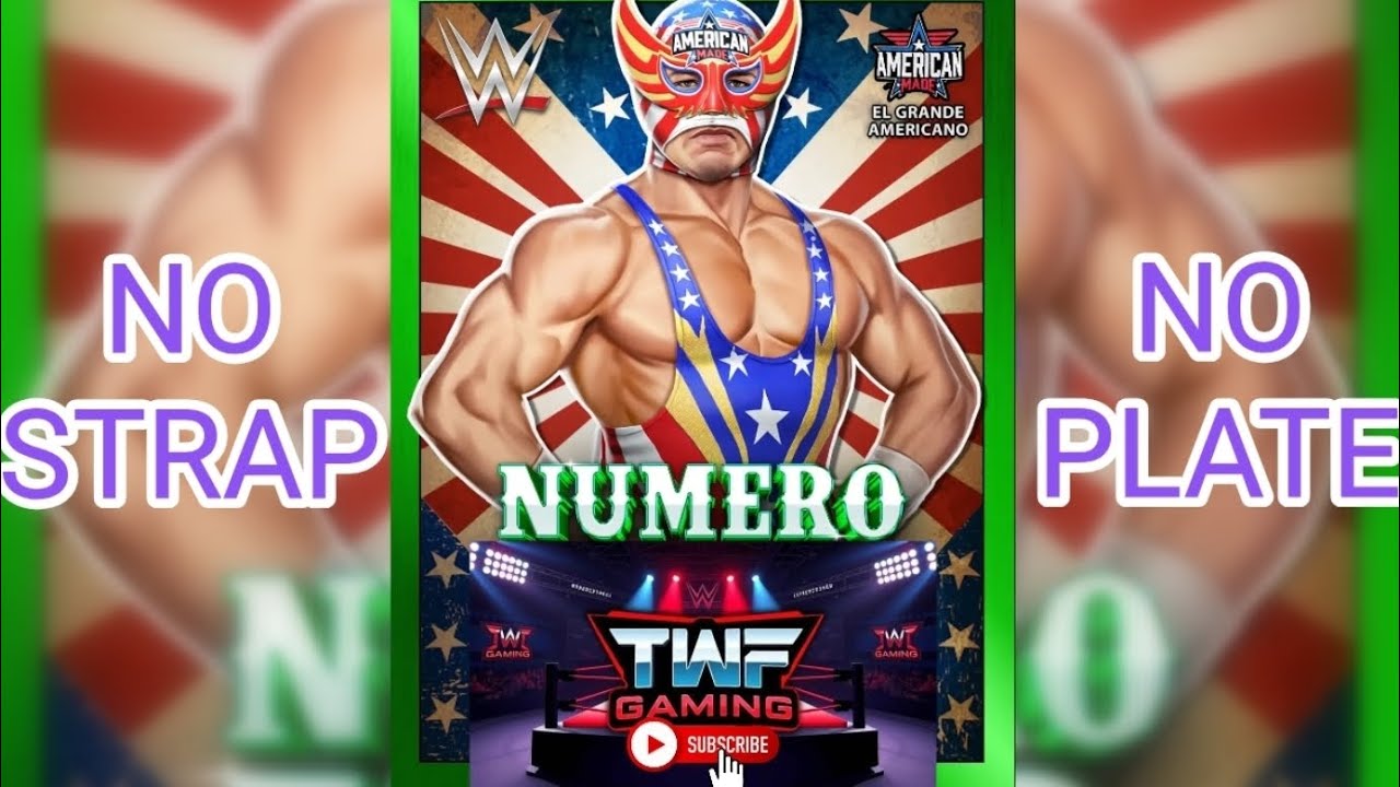 2 Moves, NO STRAP, NO PLATE El Grande #Americano #Official #Preview #Gameplay Pt 2 #wwechampionsgame