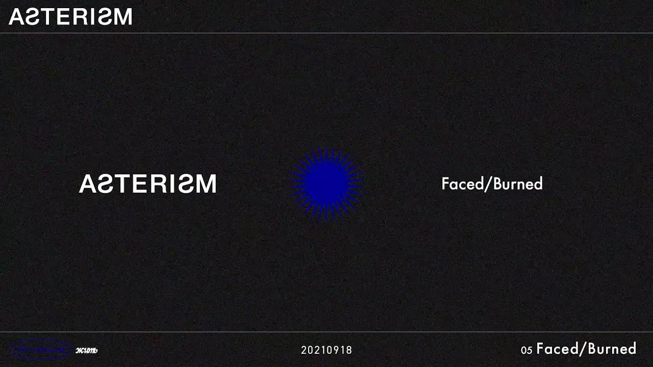 ASTERISM - Faced/Burned (Live in Studio)