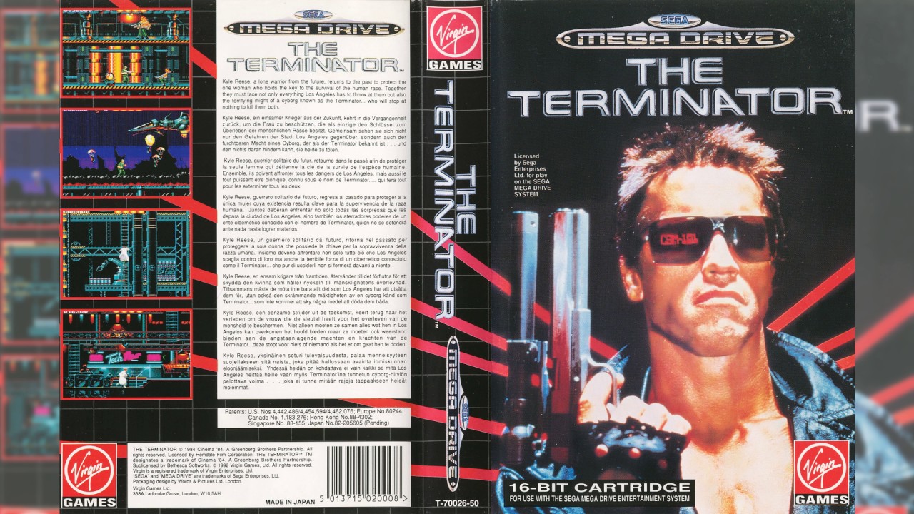 [SEGA Genesis Music] The Terminator - Full Original Soundtrack OST