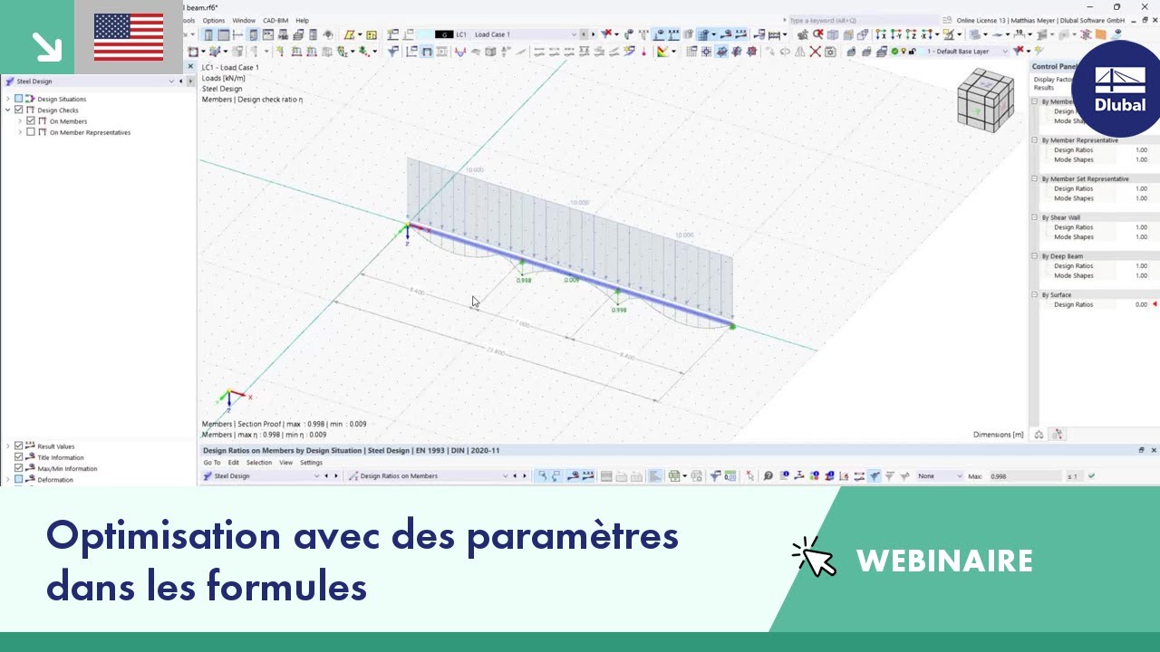 [EN] Webinaire, | Optimisation avec paramètres dans les formules