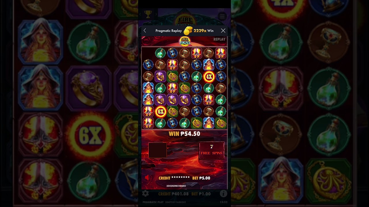 Max win Fire Portals Pragmatic play 5 pesos bet