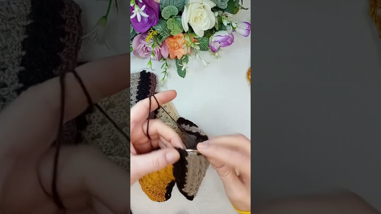 Crosetam împreună un cardigan simplu,partea 3