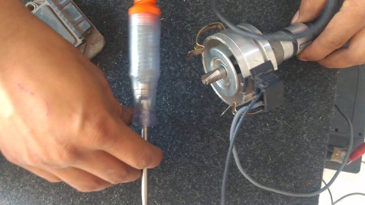 Como probar distribuidor y modulo de encendido de jetta, vocho, combi, golf