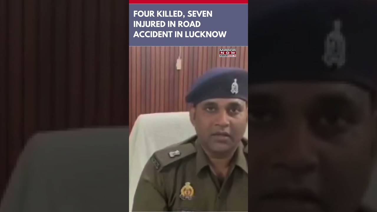 Four Killed, Seven Injured As Truck Collides With Two Cars In Lucknow | #shorts #ytshorts