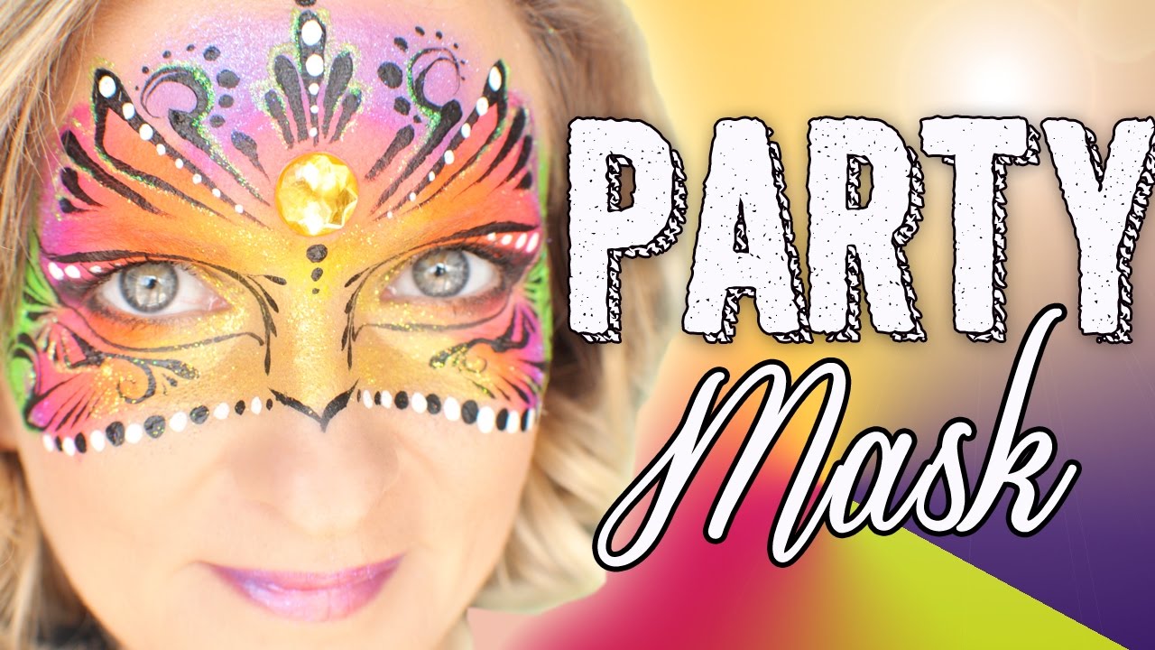 Fancy PARTY Masquerade Mask Face Painting