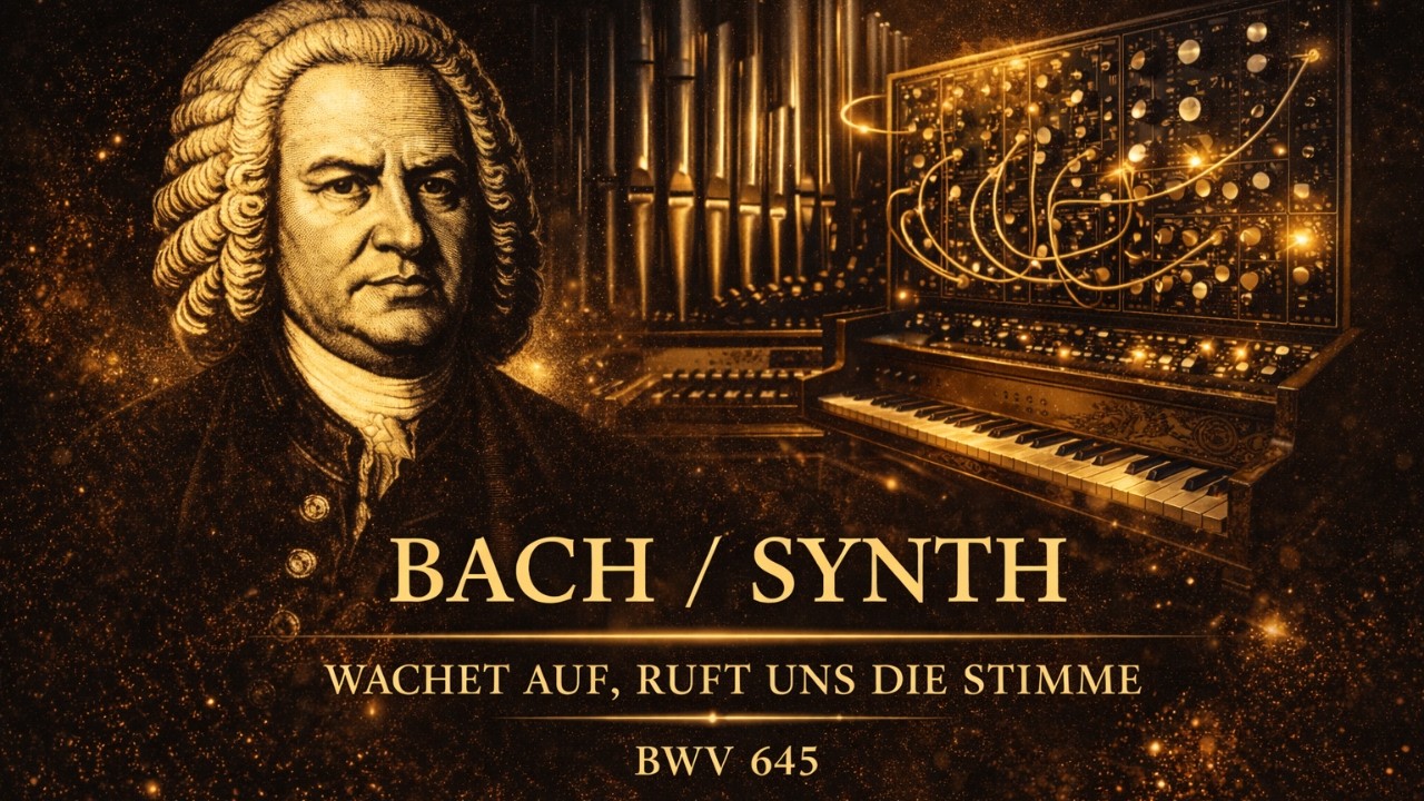 Bach – Wachet auf, ruft uns die Stimme, BWV 645 (Synthesized)