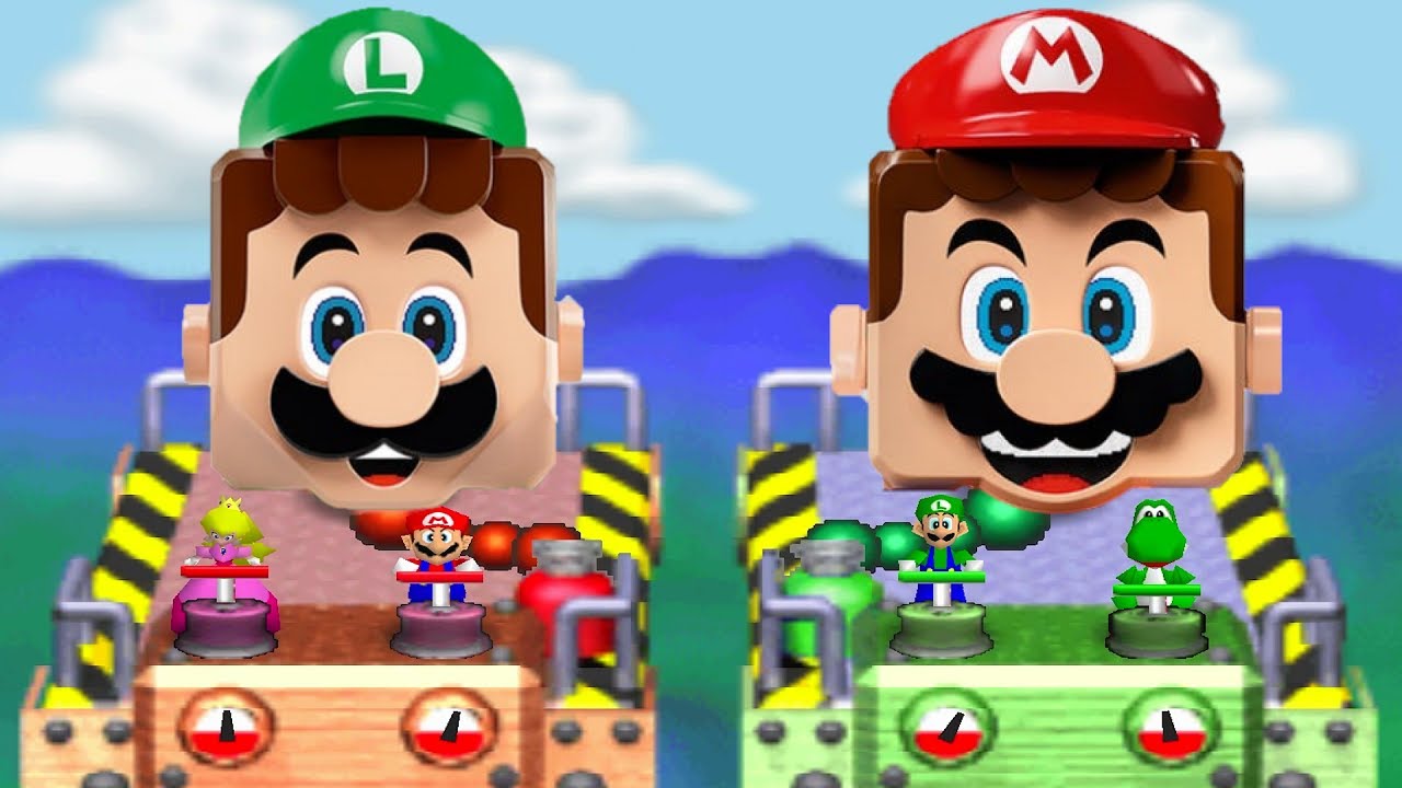 Mario Party 2 - All 2 vs 2 Minigames (Master Difficulty)