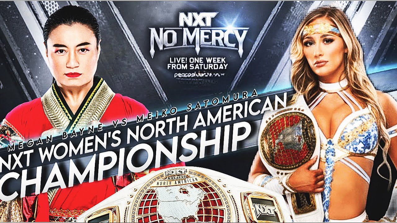 Megan Bayne vs Meiko Satomura - NXT Women’s North American Championship
