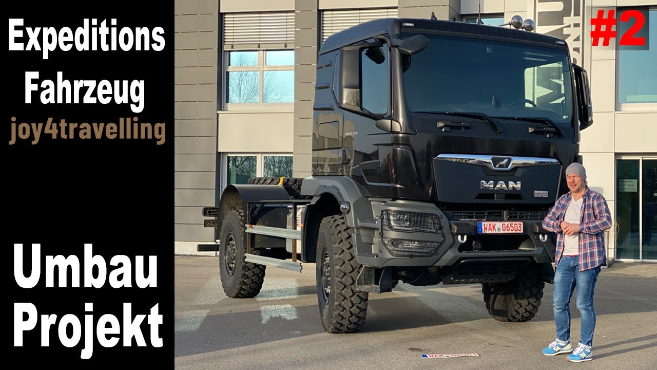 #2 | 4x4 EXPEDITIONS-MOBIL - 🔺Umbau-Projekt - Kabine umsetzen🔻 vom  STEYR 12m18 auf den MAN TGM