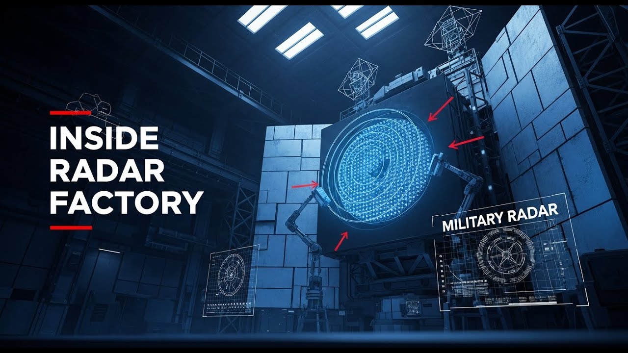 Inside Advanced Military Radar Manufacturing | Full Factory Process