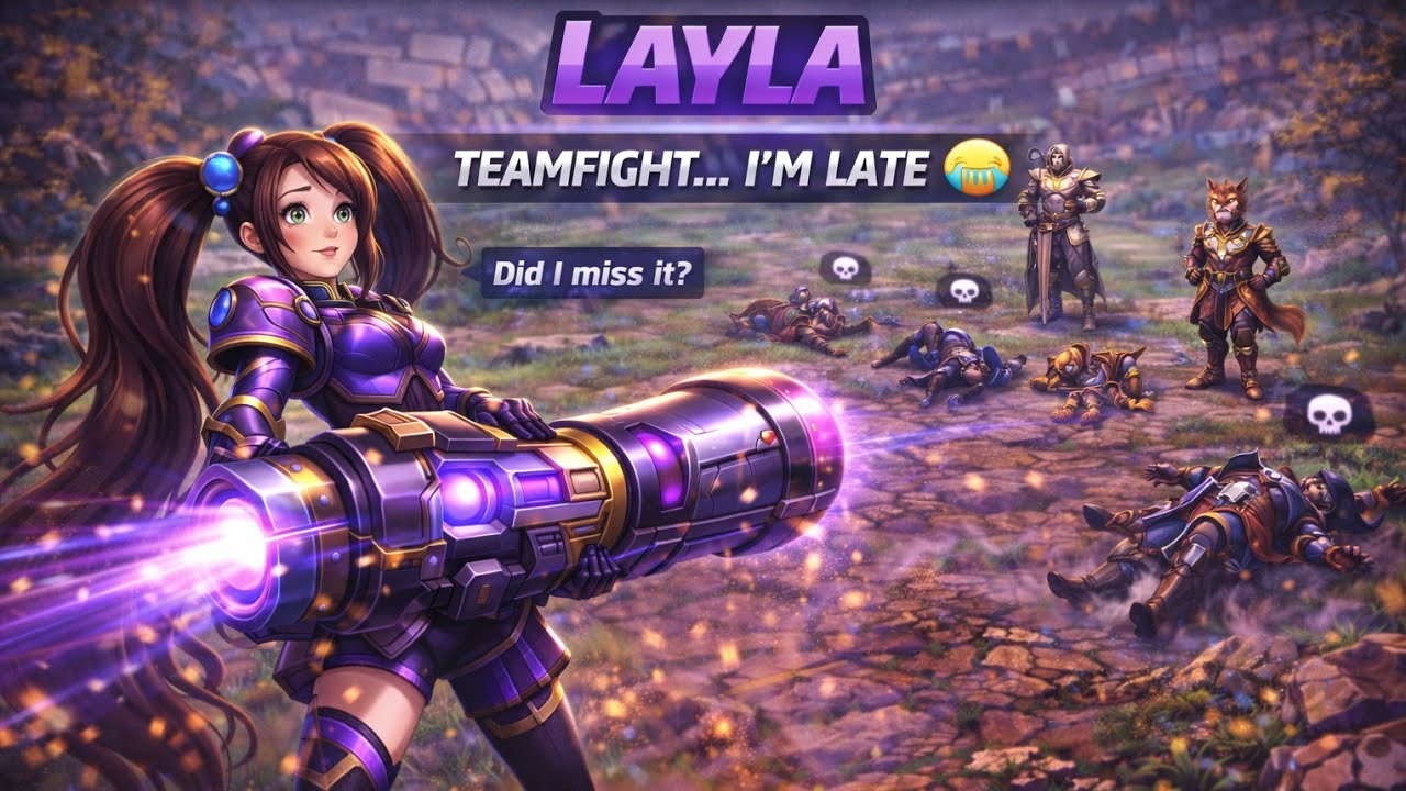 DETIK DETIK KE GLORY PAKE LAYLA GENDONG SATU TEAM ?