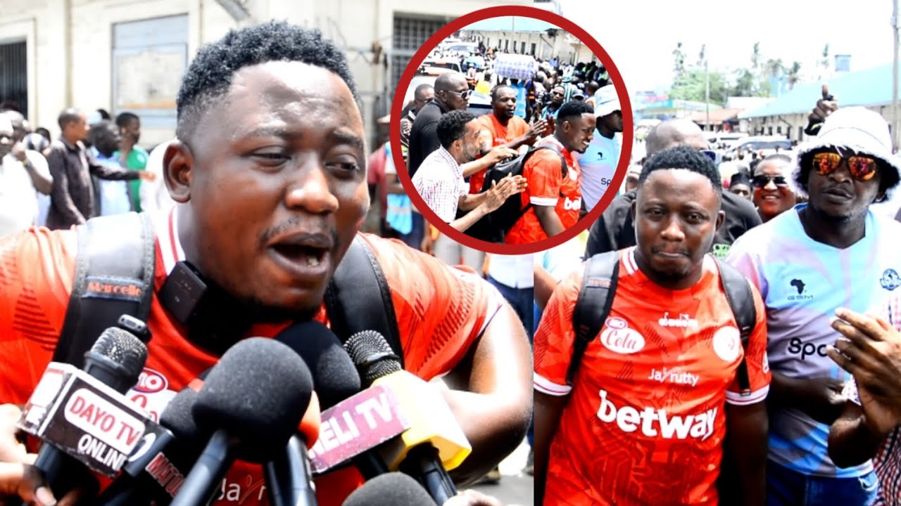 DAAH MCHOME MAPOVU AVAMIWA BANDARINI NA MASHABIKI WA SIMBA/HUYO NI CHAWA