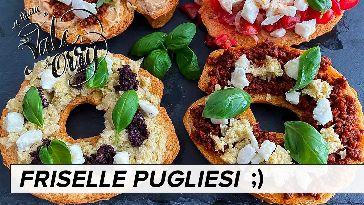 FRISELLE PUGLIESI | La Vera Frisa Gourmet ? Eccola Quà 🥂😂🇮🇹😋❤️😍😘