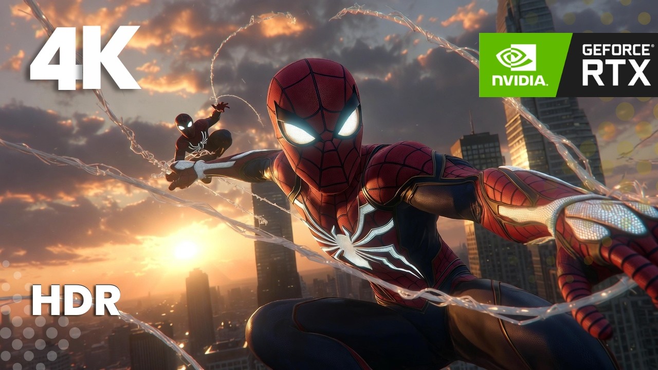 Spider-Man 2 4K Ultra Graphics - This Looks TOO Real! Ray Tracing ON