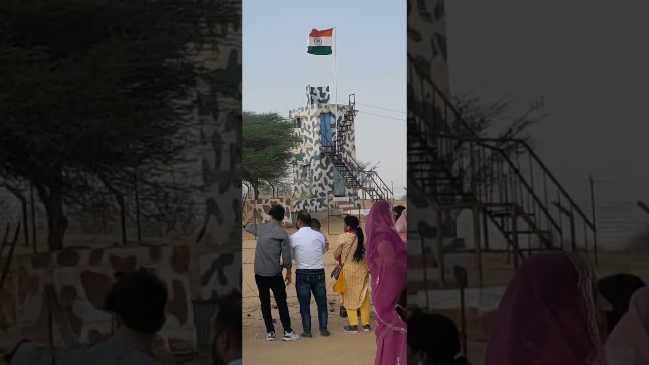 DOSTON AAP  DEKH SAKATE HAI BHARAT AND PAK BORDER KA NJARA
