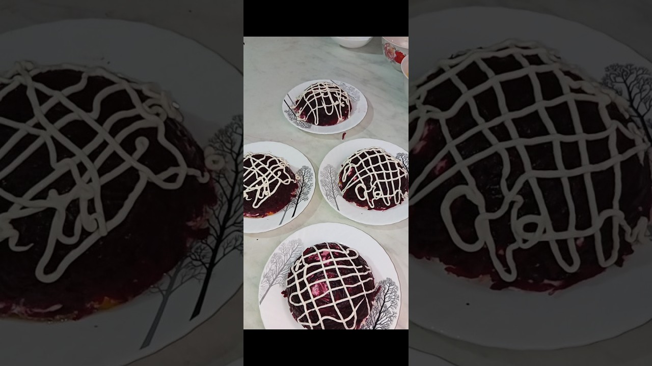 Cалат  Под шубой 2026 #foodie  #быстроетесто #music #edit #reels #trending #youtubeshorts #gaming