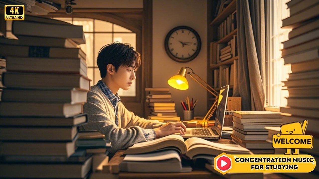 Calm Concentration Music for Studying and Learning