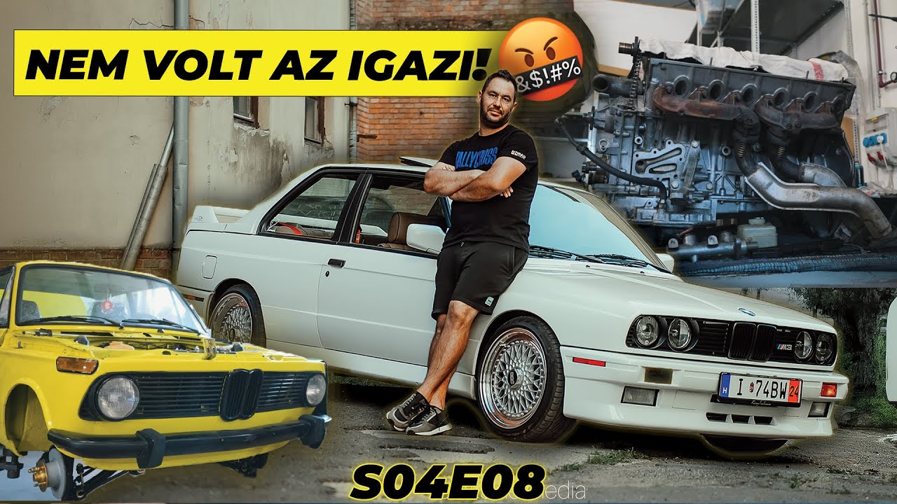 EZ NEM AZ IGAZI! - MOTOR KI! 6 hengeres E30 M3? - Kárai Exclusive