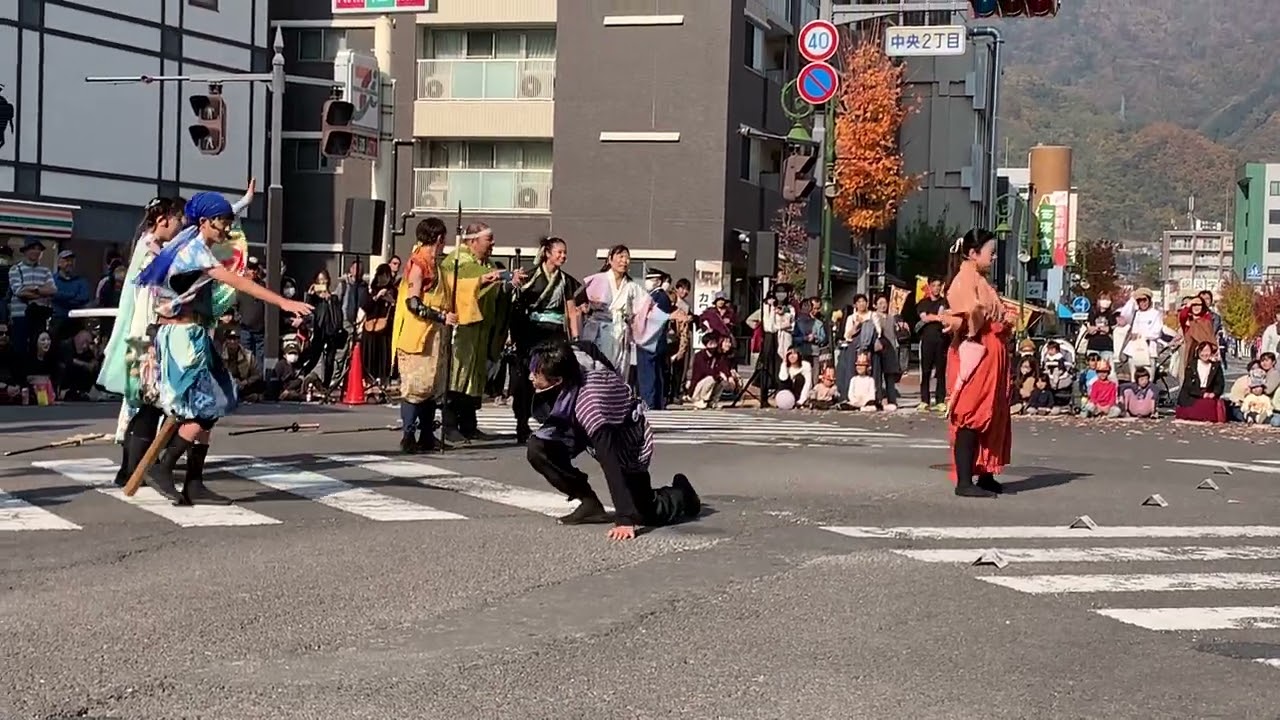 2023年11月5日 信州上田おもてなし武将隊 真田まつり演舞