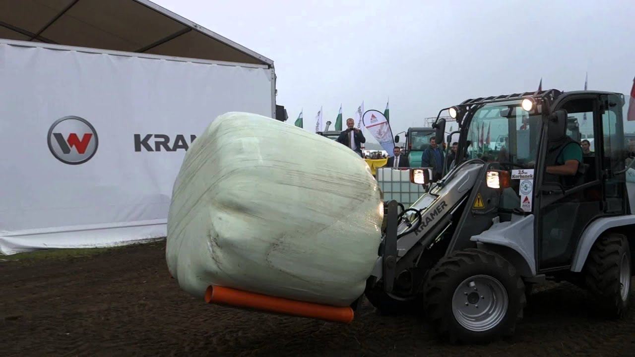 Ładowarka KRAMER 12 pokazy na AGRO SHOW 2014 [Korbanek]