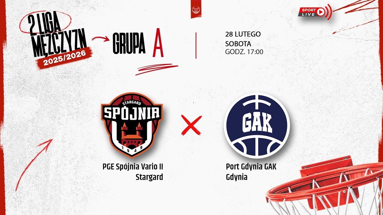 PGE Spójnia Vario II Stargard - Port Gdynia GAK (2 LM)