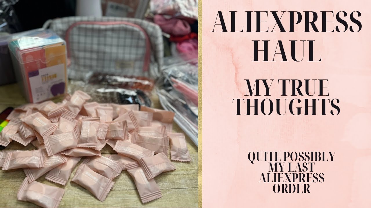AliExpress Craft Haul | My True Thoughts | Quite Possibly My Last Time Ordering from AliExpress