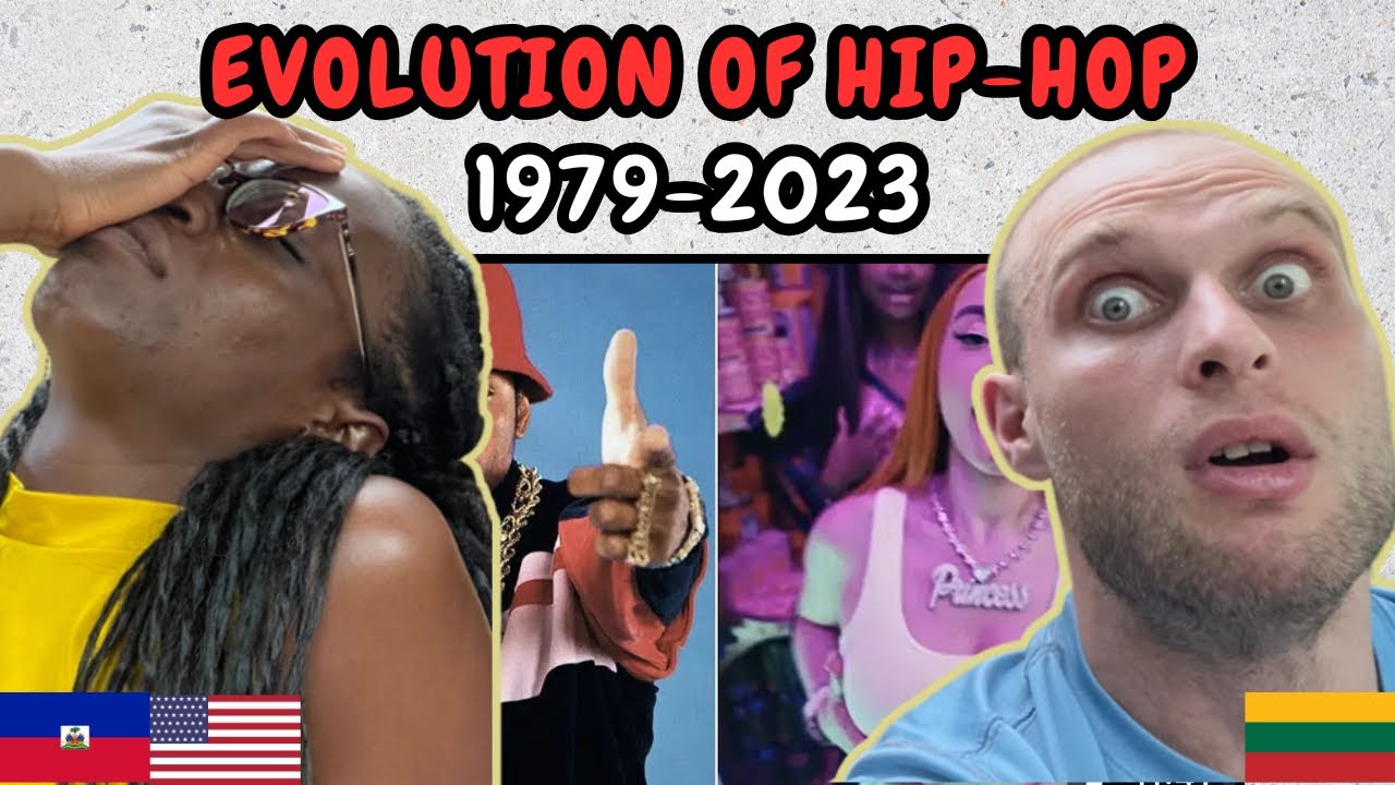 REACTION TO Evolution of Hip - Hop [1979 - 2023] | FIRST TIME WATCHING