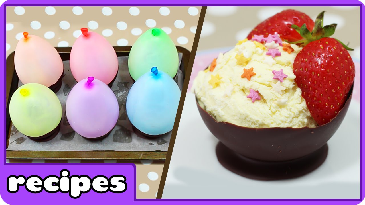 Learn how to make Balloon Chocolate Bowls | Quick and Easy Recipes by Hoopla Recipes