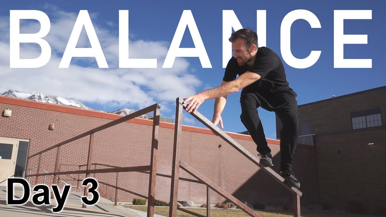 Improve Your Balance Training | 30 Day Parkour Challenge: Day 3