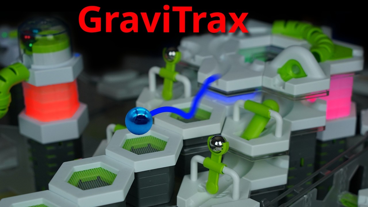 🤯Actionreiche Gravitrax Bahn + Junior🦁+ Star Wars 🚀