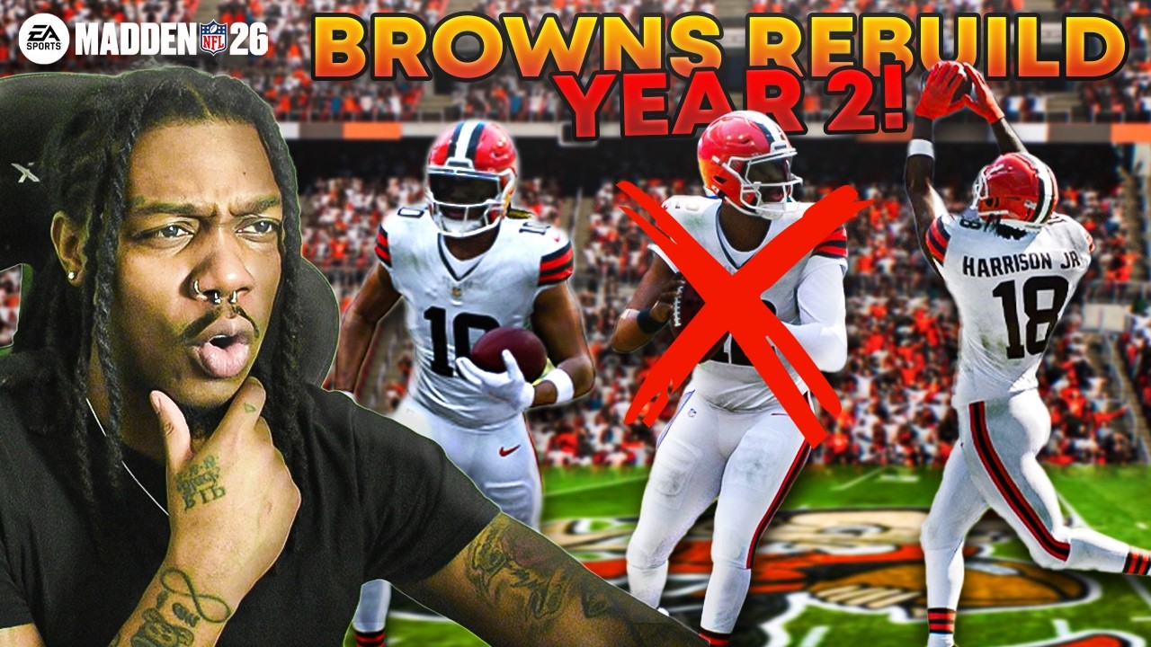 Shedeur BENCHED?! Weeks 13-15 (Year 2) Cleveland Browns REBUILD | Madden 26