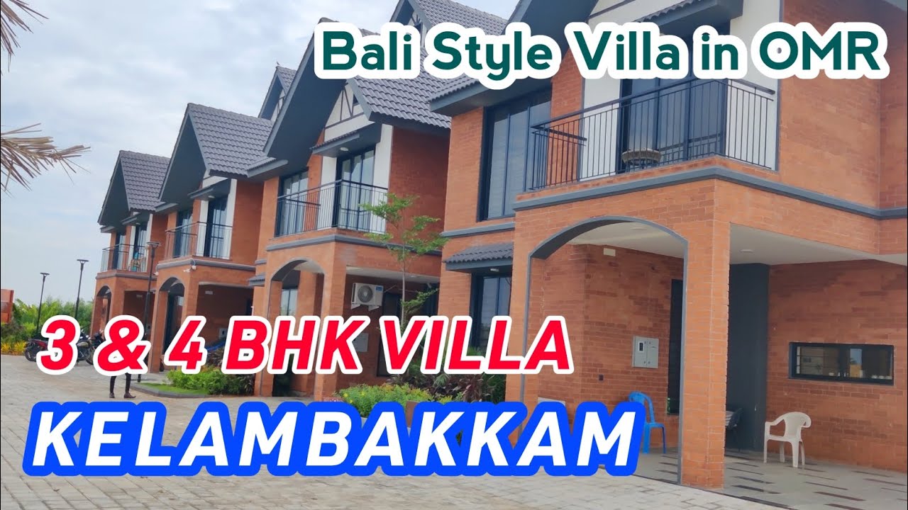 3 & 4 BHK VILLA in OMR | Casagrand Selenia | Kelambakkam