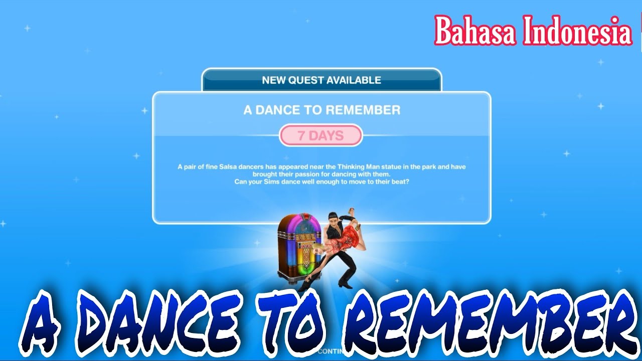 🌻 CARA MENYELESAIKAN MISI A DANCE TO REMEMBER 💃 | THE SIMS FREEPLAY INDONESIA 🇮🇩