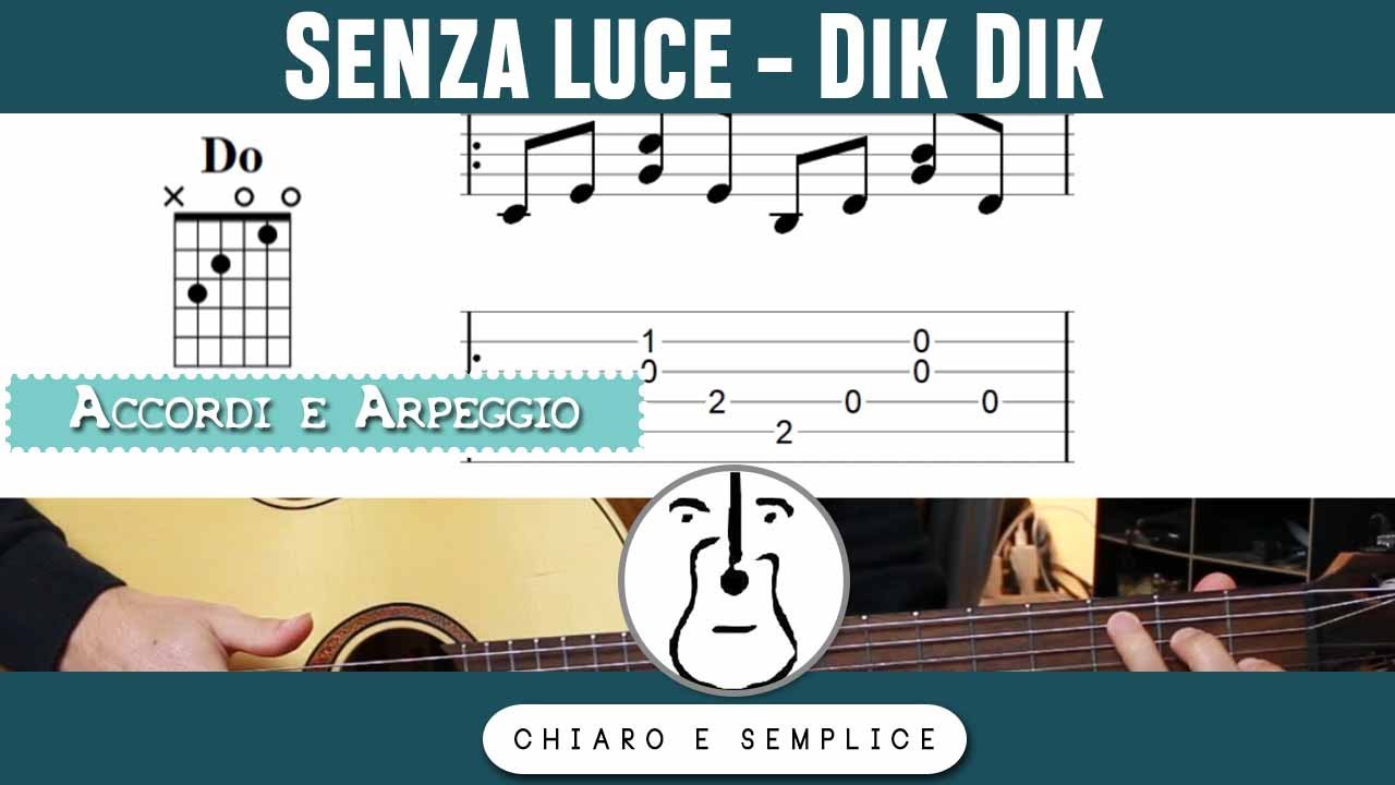 Senza luce (Dik Dik) - Accordi Chitarra - A whiter shade of pale