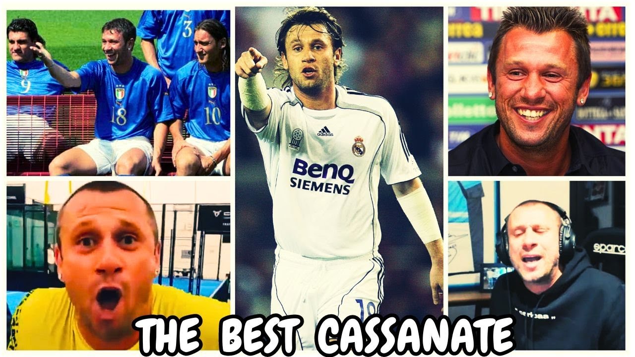 Antonio Cassano le MIGLIORI CASSANATE alla Bobo tv