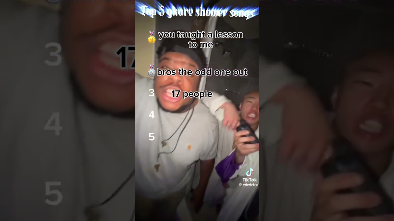 top 5 ykare shower songs