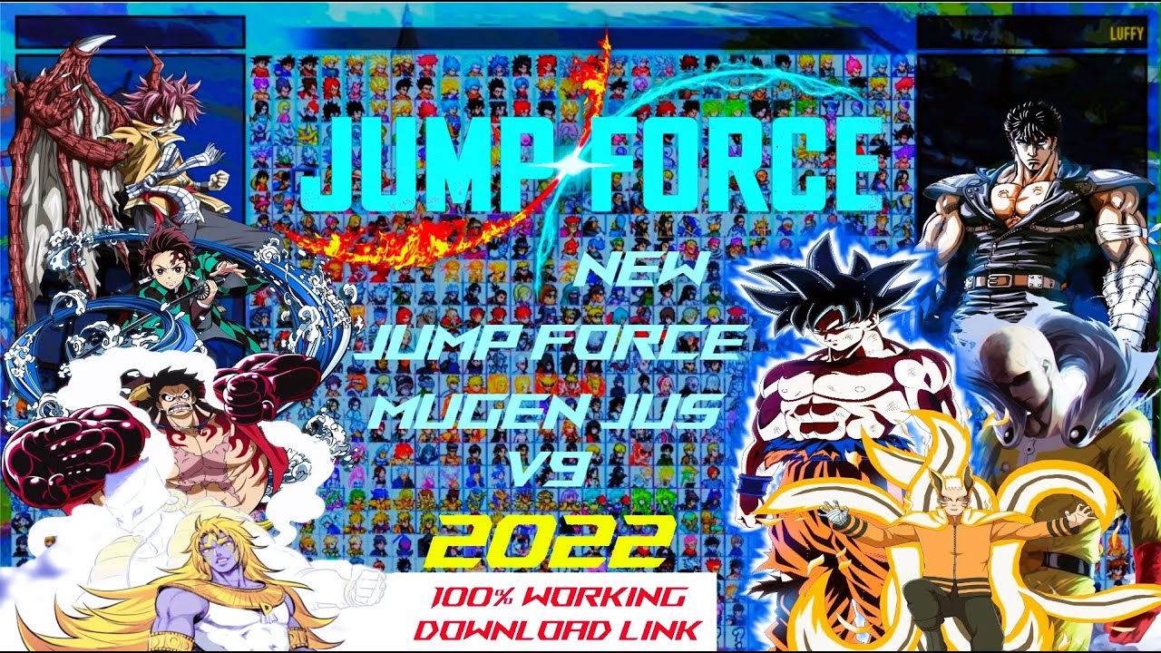 Jump Force MUGEN JUS V9 2022 (DirectX)