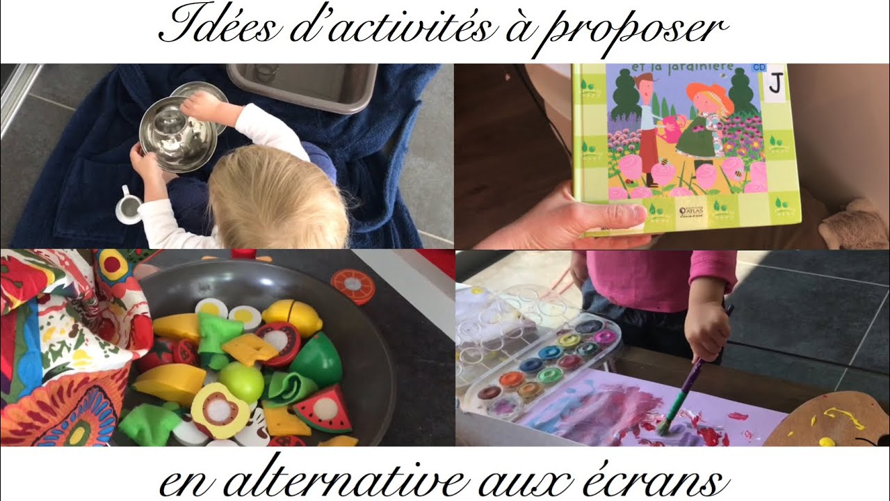 [IDÉES D'ACTIVITÉS] Comment occuper un enfant sans écran ?