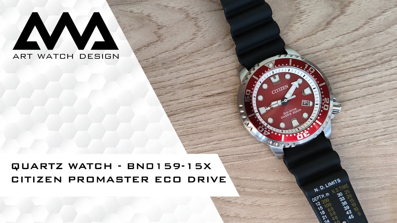 CItizen - Eco-Drive Promaster Red - Unboxing Quartz Watch - Ref.BN0159-15X