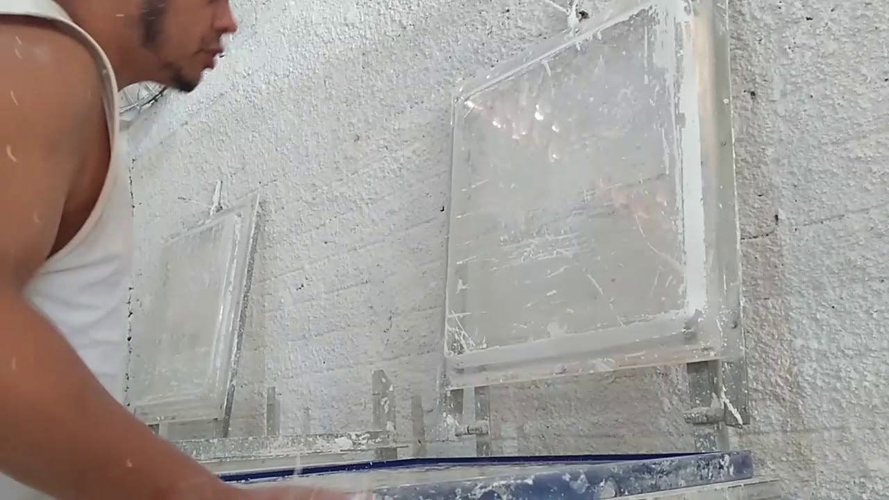 Como se faz placas de gesso atualizado 2017 .